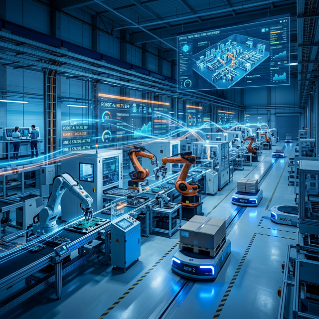 Akıllı fabrika ve Endüstri 4.0 teknolojileri