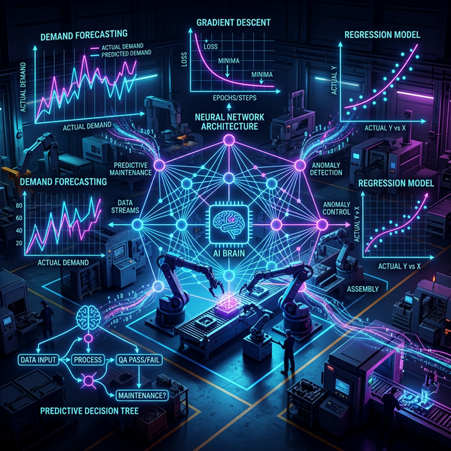 Yapay zeka ve makine öğrenmesi endüstri mühendisliğinde